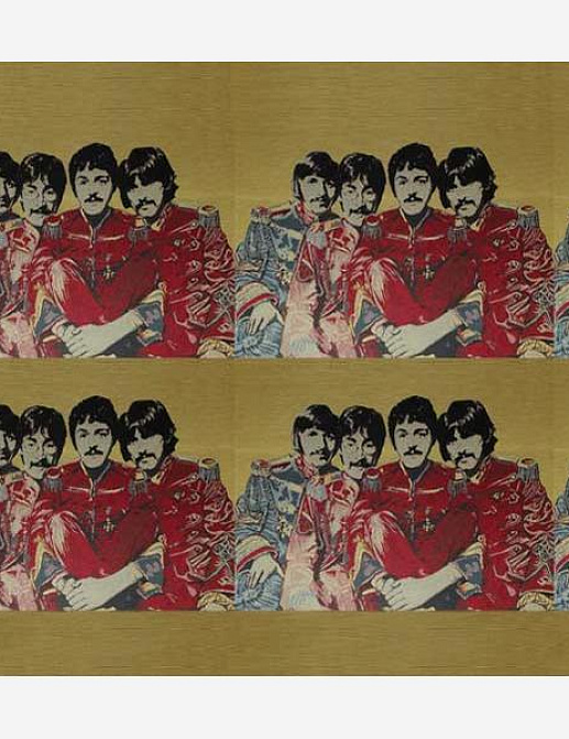 Ткань Andrew Martin The Beatles FAB4 MEDIUM/MULTI