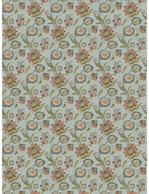 Ткань Trend Lifestyles By Color vol.IX Celestial/Coral 04605/robin'segg