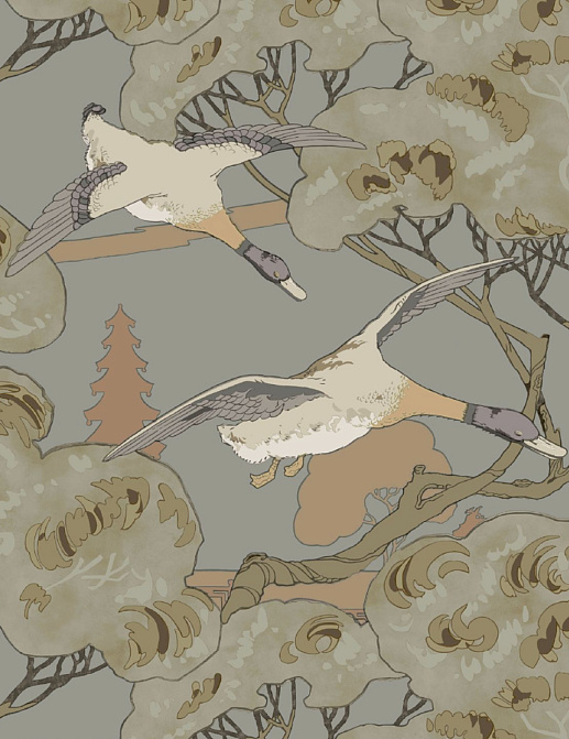 Обои Mulberry Icons Wallpaper FG102/A116