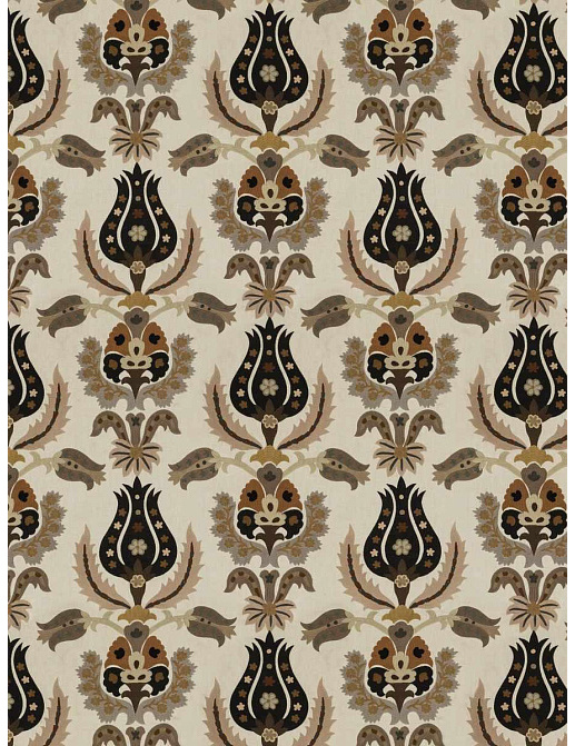 Ткань Fabricut Iris Apfel TulipSuzani/Mocha