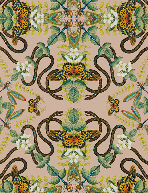 Обои Clarke & Clarke Botanical Wonders W0129/01