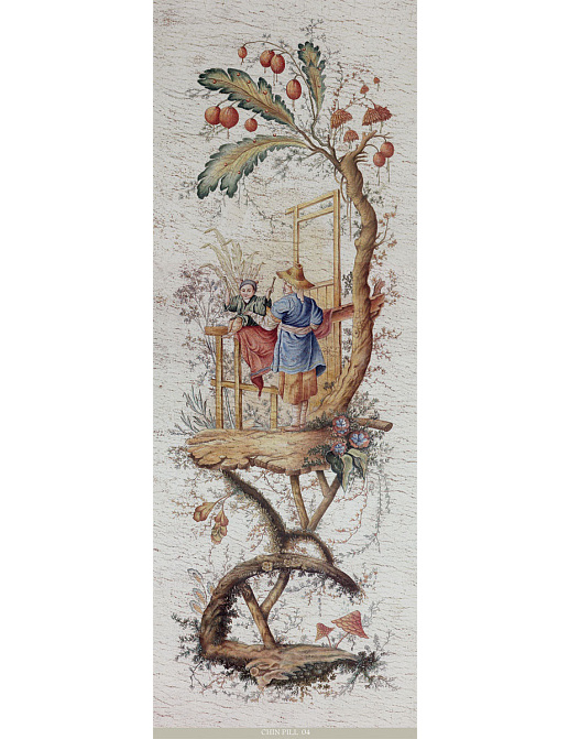 Панно и фотообои Iksel Scenic & Architectural Wallpapers Pillement Chinoiserie CHIN PILL04