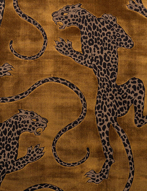 Ткань Mokum The Royal Menagerie Panthera/Gold