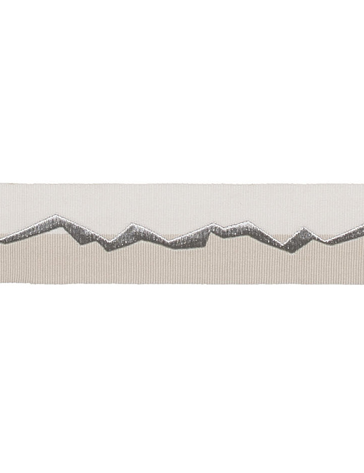 Тесьма Fabricut Mineral Obsession Trimmings Inlay/Silverpearl