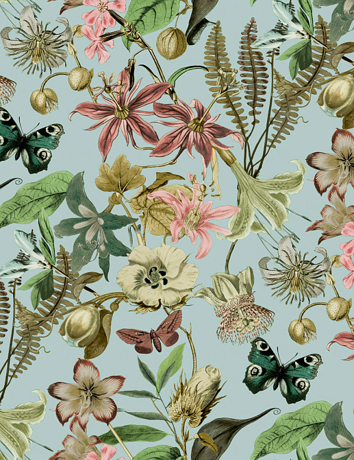Обои York Blooms II Resource Library BL1725