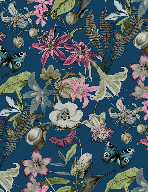 Обои York Blooms II Resource Library BL1723