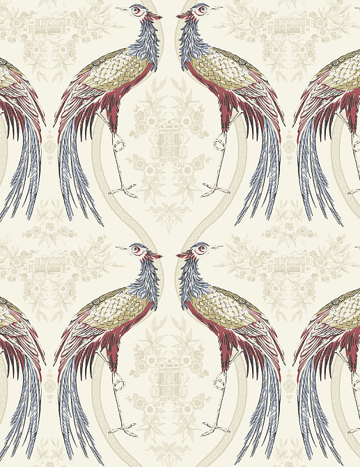 Обои Blendworth Wedgwood Home Fabled Crane 4