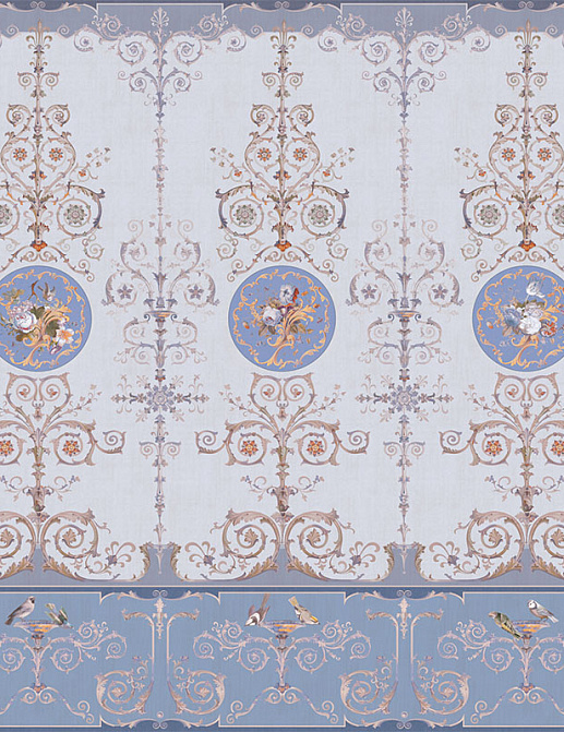 Панно и фотообои Affresco Цветариум Hermitage Color 3