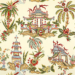Ткань Thibaut Tea House F95312