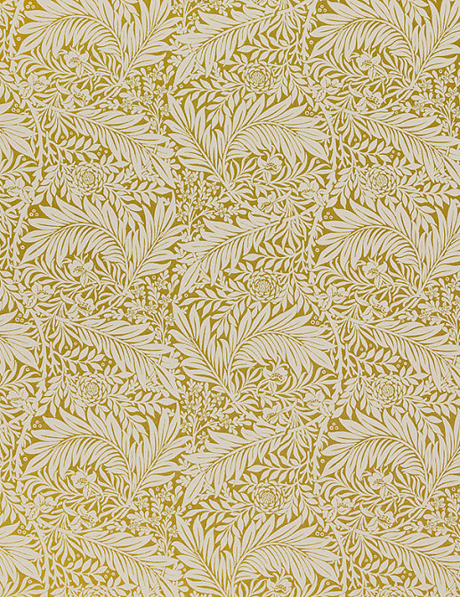 Ткань William Morris At Home Kelmscott Gardens Volume II Larkspur Woven/Ochre