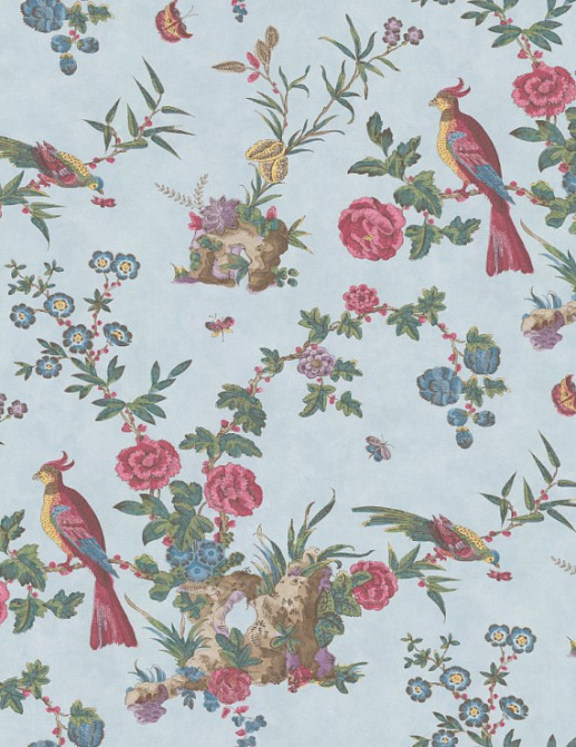 Обои Little Greene Archive Trails 0247DAAZURE