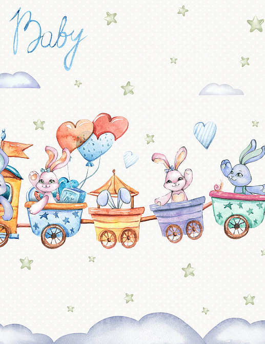 Обои Wall Street Rabbit Room 21316