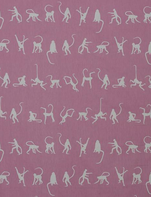 Ткань Andrew Martin Holly Frean Monkey Puzzle/Pink