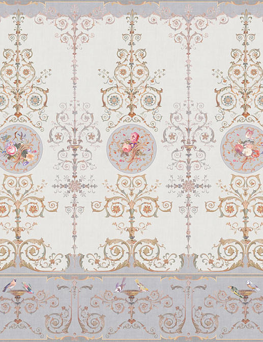 Панно и фотообои Affresco Цветариум Hermitage Color 4