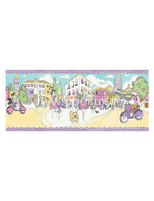 Бордюр Blue Mountain Girls BC1581194b