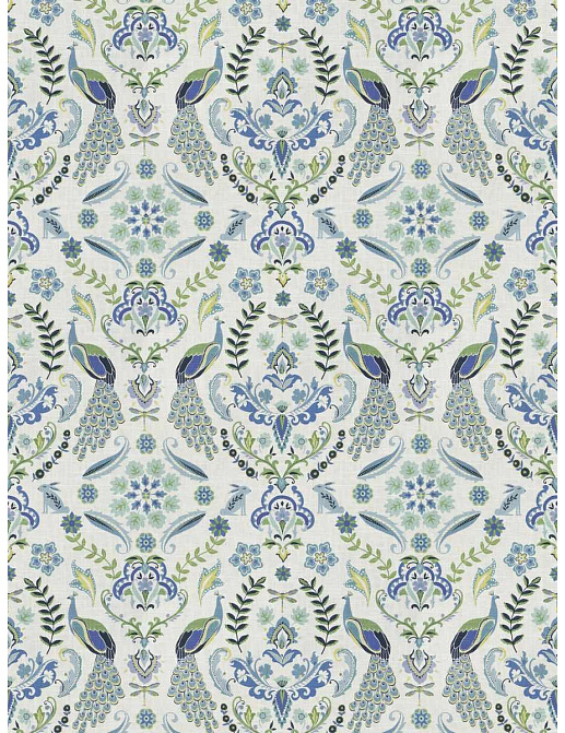 Ткань Trend Echo Indigo/Sky 05132/Ocean