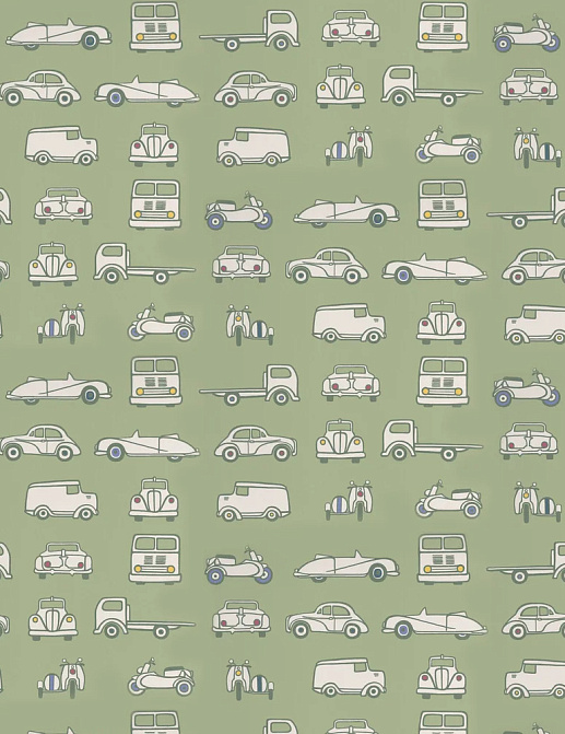 Обои Little Greene Storybook Papers 0231RTPEAGR
