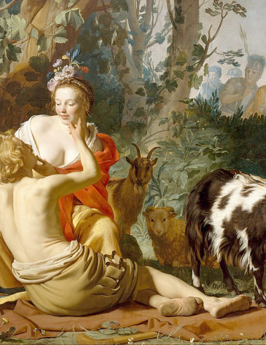 Панно и фотообои Affresco Фрески и фотообои Gerard van Honthorst Granida and Daifilo