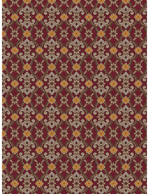 Ткань Stroheim Color Gallery Loganberry Rococo/Loganberry