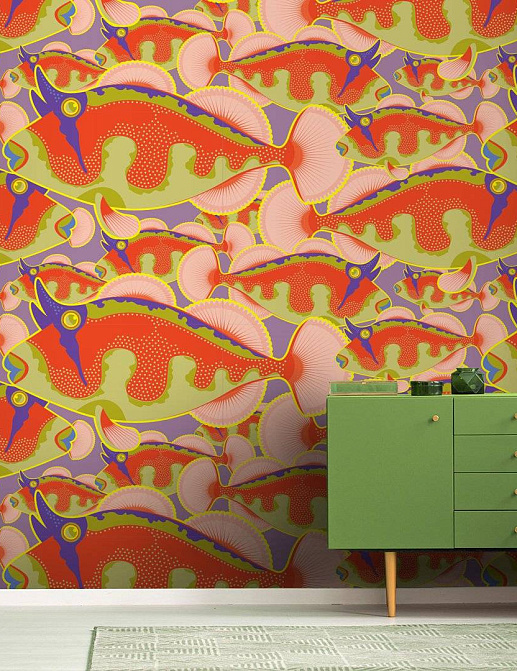 Панно и фотообои Fun House Store Авторские обои Fun House Store 2021–2023 A-00297