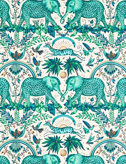 Ткань Clarke & Clarke Emma J Shipley Wild Escape Indoor Outdoor CCF0871-02