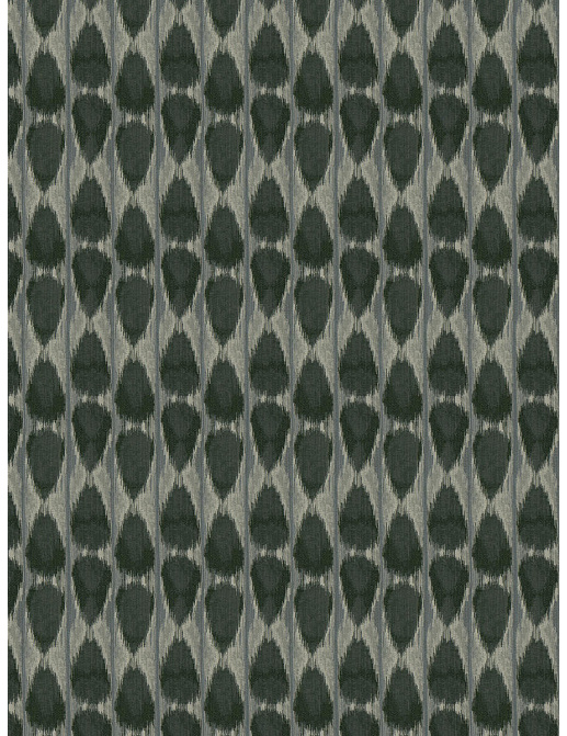 Ткань Fabricut Luxe Nuances Sapphire Forest DubaiIkat/Spruce