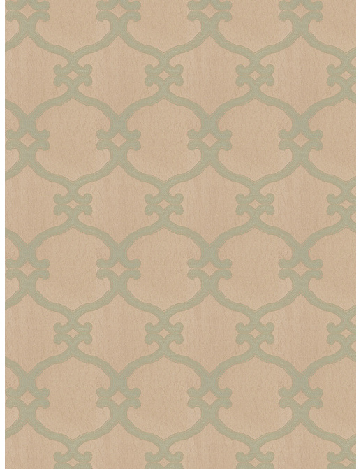 Ткань Fabricut Silk Nuances Opal Snipes lattice/Tidewater