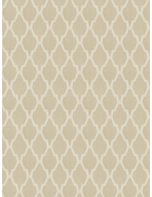 Ткань Fabricut Inspirations Vol.VI Linen Merman lattice/Taupe