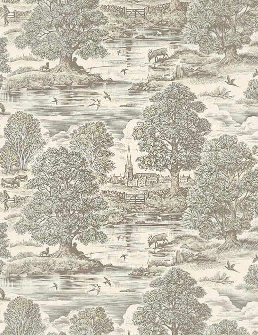 Обои Lewis & Wood Wide Width Wallpaper LW179334