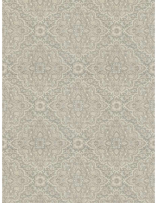 Ткань Fabricut Natural Nuances Vignettes Oyster BigleafKilim/Flint