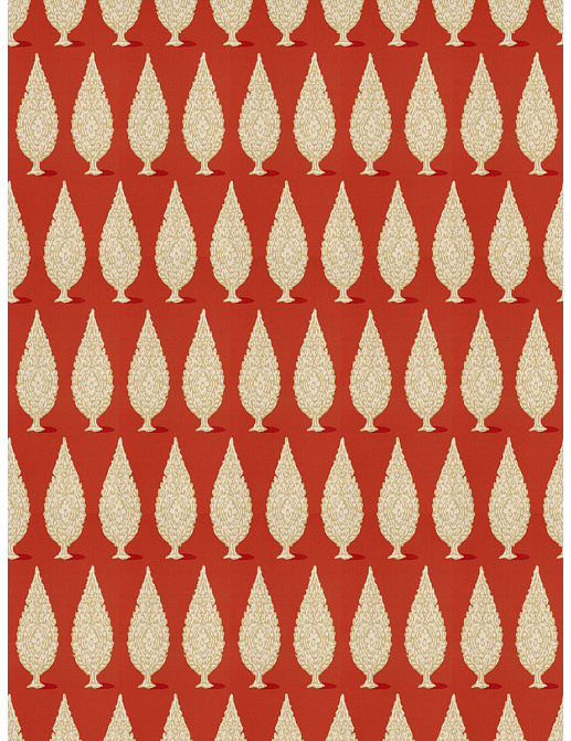 Ткань Stroheim Dana Gibson Prints II Priya/Persimmon