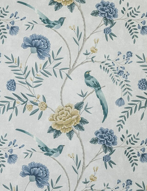 Ткань Ashley Wilde Kyoto Cardens Rhea/Linen