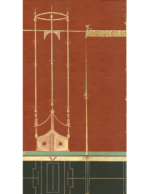 Панно и фотообои Iksel Scenic & Architectural Wallpapers Red Pompeii RED POMP01