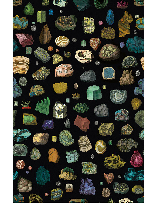 Панно и фотообои Bien Fait Papier Peint Crystals/Black