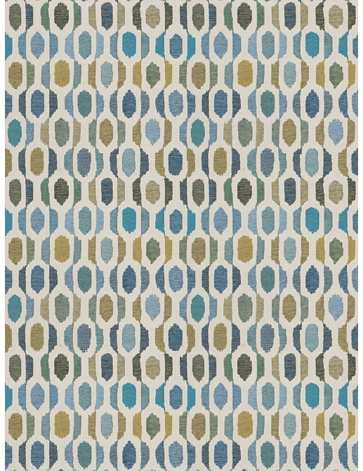 Ткань Fabricut Color Studio Vol.VIII Peacock Enthusiast/Cerulean