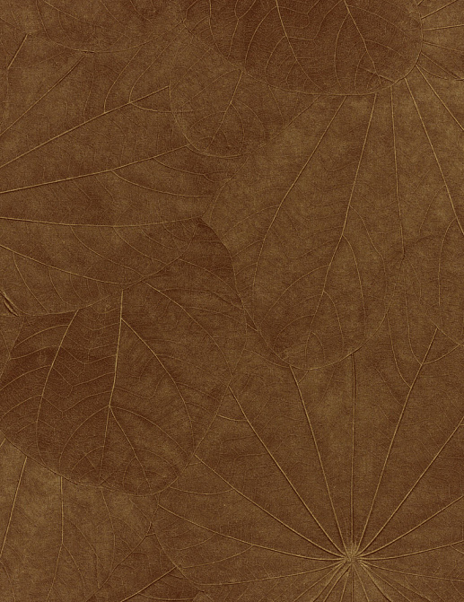 Панно и фотообои Italreflexes Macro Leaves-001/Gold