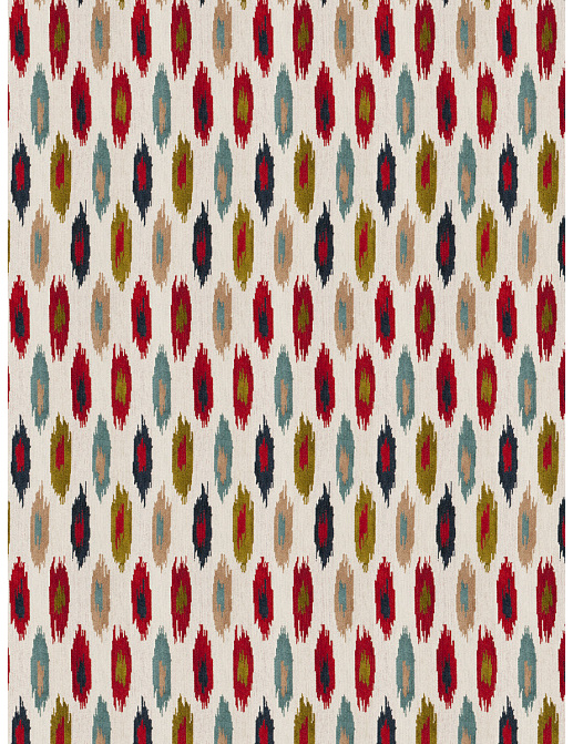 Ткань Fabricut Color Studio Vol.VIII Vermillion Artifact/Navajo