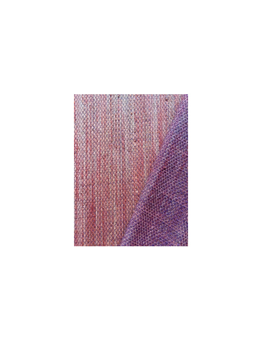Ткань Bisson Bruneel Panama Cuba Panama-Bleu/Orange