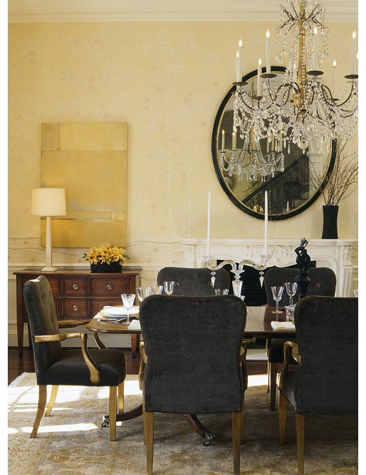 Обои De Gournay Chinoiserie Chantilly/C-031