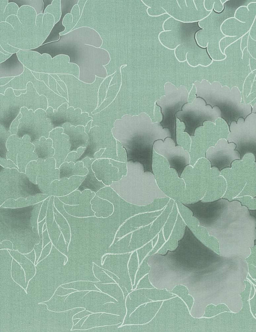 Панно и фотообои Misha Asia Big Peonies/Verde Antico