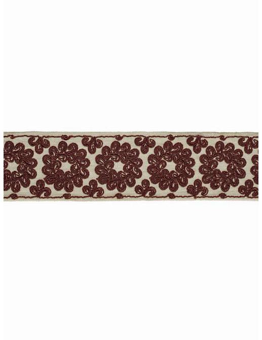 Тесьма Fabricut French General Fontenette/Rouge