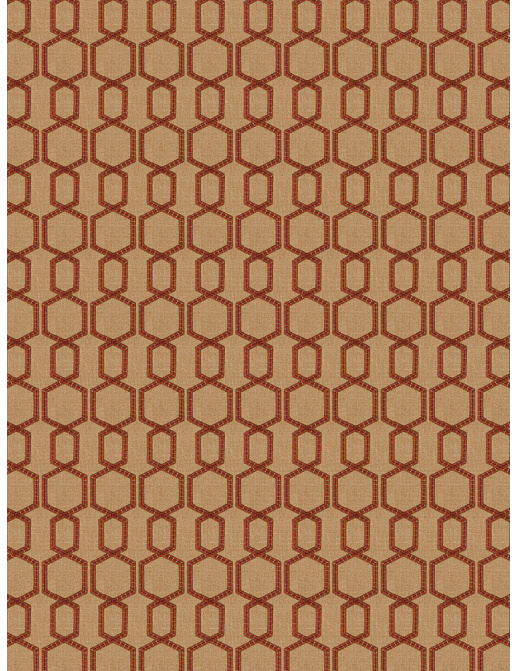Ткань Fabricut Expressions Vol.V Cayenne Burbot/Cayenne
