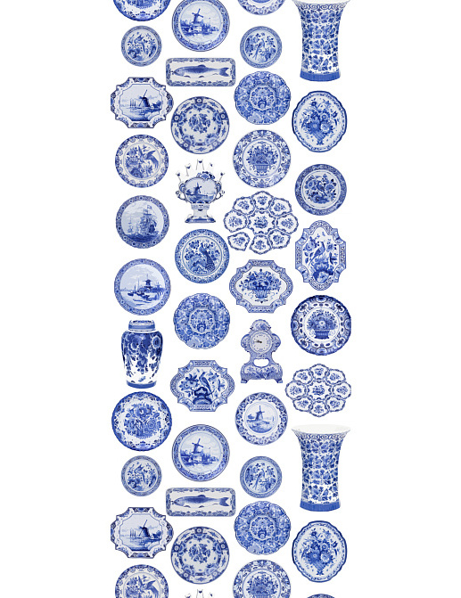 Обои Nicolette Mayer Royal Delft Collections-White