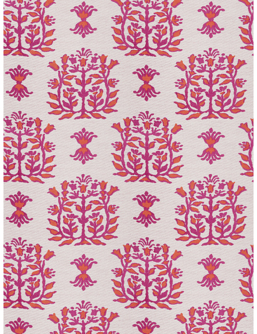 Ткань Stroheim Dana Gibson Coral Pink Jaipur/Fuchsia