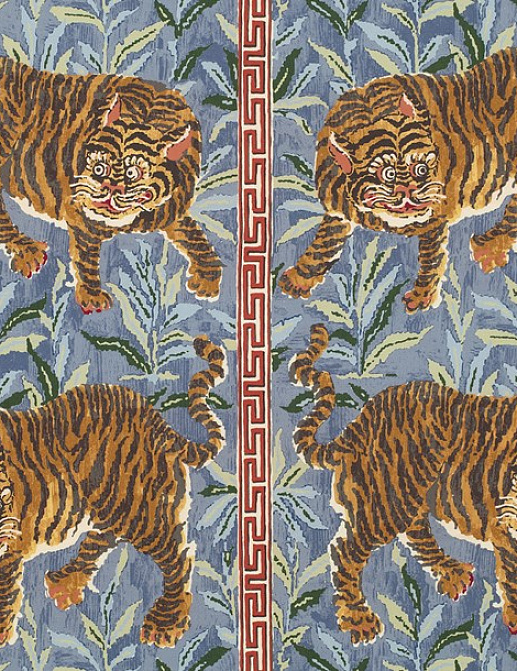 Ткань Jim Thompson Jim Thompson №9 Tiger Tiger 2150/02