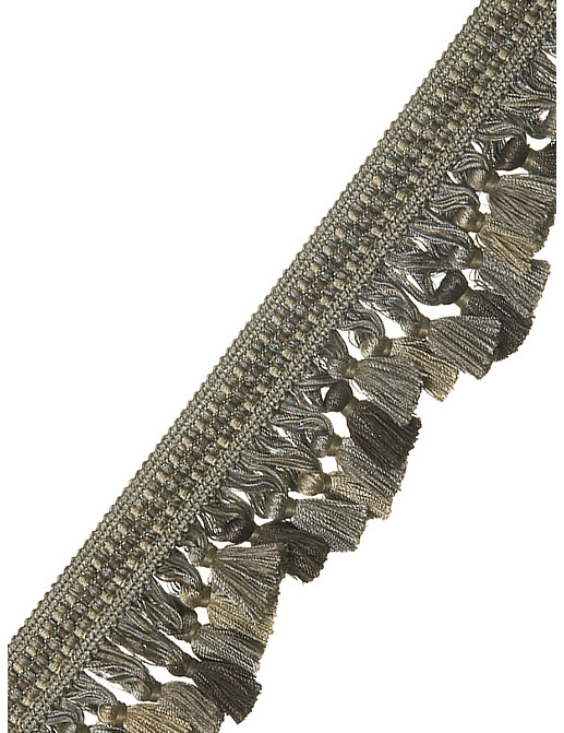 Бахрома Fabricut Mineral Obsession Trimmings Tagari/Pewter