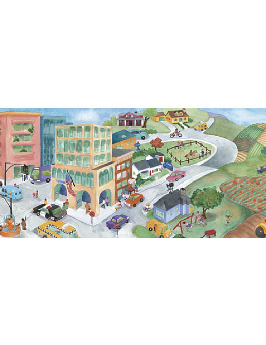 Бордюр 4Walls Kids Portfolio I KP1502MB-6