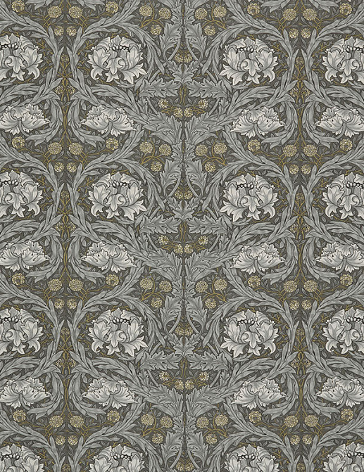 Ткань William Morris At Home Kelmscott Gardens Volume II African Marigold/Iron