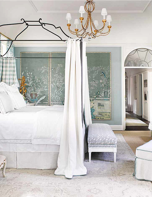 Обои De Gournay Chinoiserie Salon Vert/C-088