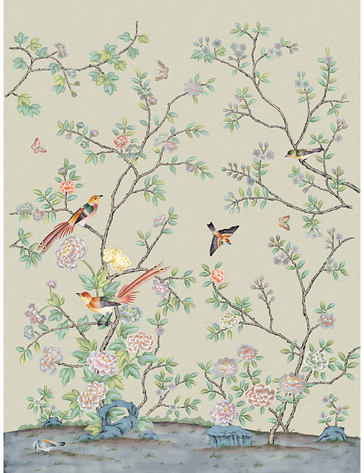 Обои Yana Svetlova Wallcoverings Art Prints B11/GREEN